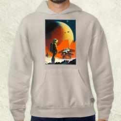 Magnolion Retró sci-fi v6 férfi pulóver (2276-P)