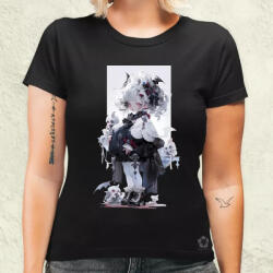 Magnolion Chibi vámpír lány v4 női póló (6808-N)