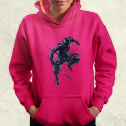 Magnolion Ninja rajz v4 női pulóver (24714-PN)