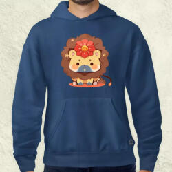 Magnolion Chibi oroszlán férfi pulóver (3639-P)