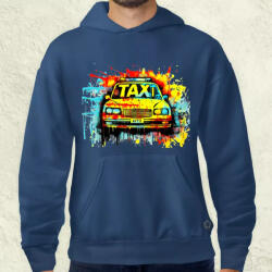 Magnolion Taxi graffiti v2 férfi pulóver (7591-P)