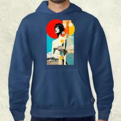 Magnolion Egyszerű absztrakt alakzatok v3 férfi pulóver (8010-P)