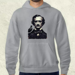 Magnolion Edgar Allan Poe portré v1 férfi pulóver (1836-P)