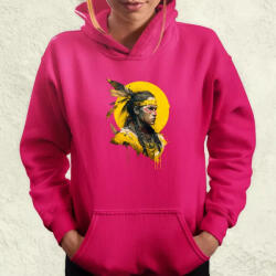 Magnolion Indián sárgában v1 női pulóver (1154-PN)