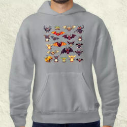 Magnolion Denevér kollázs v1 férfi pulóver (7193-P)