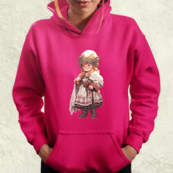 Magnolion Chibi harcos leány v2 női pulóver (6778-PN)