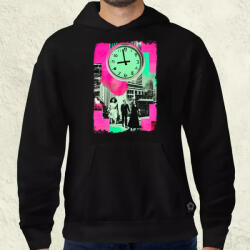 Magnolion Pop art idő kollázs v1 férfi pulóver (6420-P)