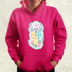 Magnolion Húsvéti matrica v2 női pulóver (21926-PN)