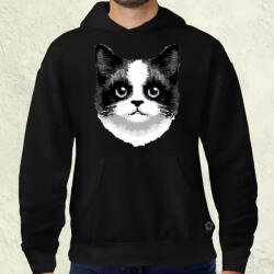 Magnolion Pixel macska v6 férfi pulóver (27336-P)