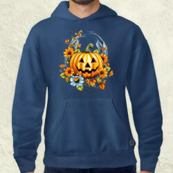 Magnolion Halloween tök v7 férfi pulóver (8377-P)