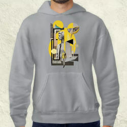 Magnolion Kortárs modern digitális művészet v5 férfi pulóver (2657-P)