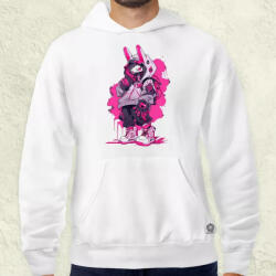 Magnolion Ninja nyuszi v9 férfi pulóver (3824-P)