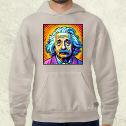 Magnolion Pop art Einstein v13 férfi pulóver (8466-P)