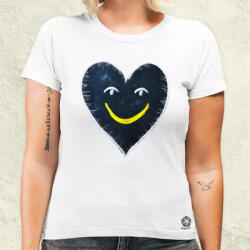 Magnolion Szív rajz v2 női póló (9715-N)