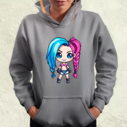 Magnolion Chibi Jinx v2 női pulóver (27224-PN)