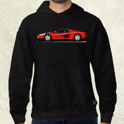 Magnolion Ferrari Testarossa rajz v5 férfi pulóver (20849-P)