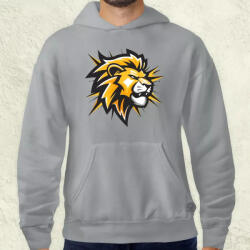 Magnolion Oroszlán tetoválás v6 férfi pulóver (24996-P)