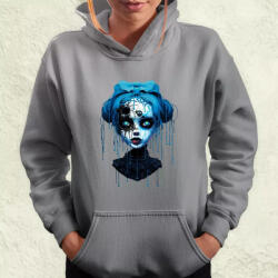 Magnolion Horror baba v1 női pulóver (8646-PN)