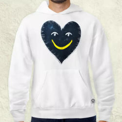 Magnolion Szív rajz v2 férfi pulóver (9715-P)