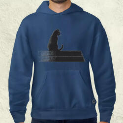 Magnolion Pixel macska v1 férfi pulóver (27331-P)