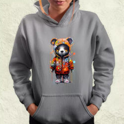 Magnolion Kapucnis panda v5 női pulóver (7283-PN)