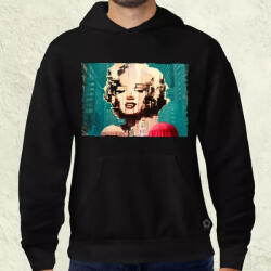 Magnolion Pareidolia Marilyn Monroe város fantázia v7 férfi pulóver (7439-P)