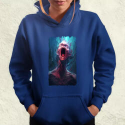 Magnolion Mindannyian megörülünk kicsit v2 női pulóver (5813-PN)