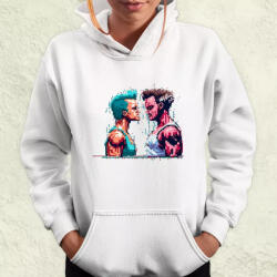 Magnolion Pixelart Harcosok klubja női pulóver (1177-PN)