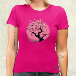 Magnolion Minimalista sakura fa v8 női póló (3039-N)