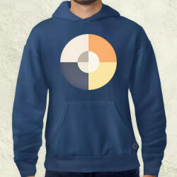 Magnolion Minimál absztrakt v3 férfi pulóver (8702-P)