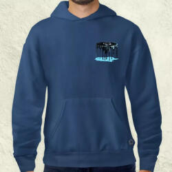 Magnolion Csöpögő bakelit zseb v2 férfi pulóver (7697-P)