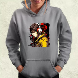 Magnolion Minimalista Cyberpunk srác v3 női pulóver (20684-PN)