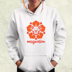 Magnolion narancs női pulóver (501-PN)