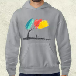 Magnolion Maradj erős v9 férfi pulóver (27313-P)