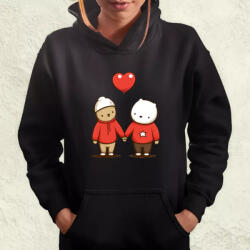 Magnolion Szerelmes macik v1 női pulóver (8272-PN)