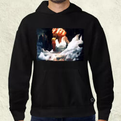 Magnolion Pareidolia Marilyn Monroe város fantázia v3 férfi pulóver (7435-P)