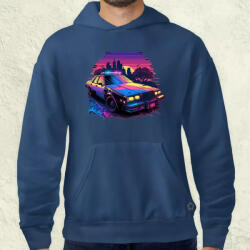 Magnolion Retró hullám 1980 Dodge Diplomat Police Car v1 férfi pulóver (870-P)