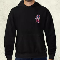 Magnolion Pink mecha zseb férfi pulóver (5834-P)