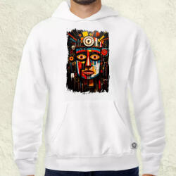 Magnolion Neo expresszionista Basquiat v1 férfi pulóver (6399-P)