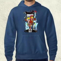 Magnolion Basquiat portré v2 férfi pulóver (6123-P)