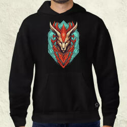 Magnolion Neotradicionális tetoválás v2 férfi pulóver (5822-P)