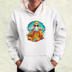 Magnolion Hippi szellem v4 női pulóver (6564-PN)