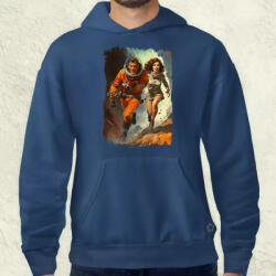 Magnolion Retró sci-fi v12 férfi pulóver (8895-P)