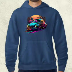 Magnolion Retró hullám Volkswagen Bogár v1 férfi pulóver (901-P)