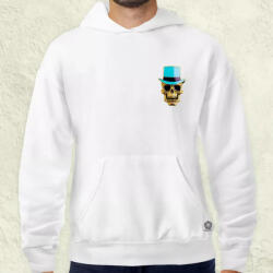 Magnolion Arany koponya medál zseb férfi pulóver (8417-P)