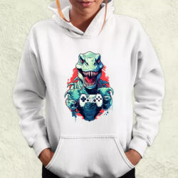 Magnolion Gamer T-rex v4 női pulóver (8021-PN)