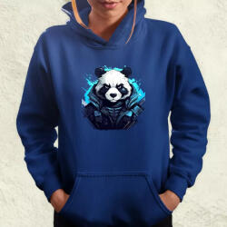 Magnolion Cyberpunk panda v4 női pulóver (6826-PN)