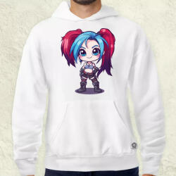 Magnolion Chibi Jinx v1 férfi pulóver (27223-P)