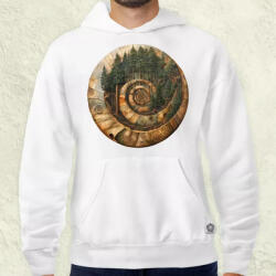 Magnolion Fibonacci fákkal v3 férfi pulóver (25408-P)