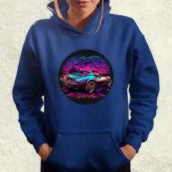 Magnolion Retró hullám 1968 Chevrolet Corvette Convertible v1 női pulóver (856-PN)